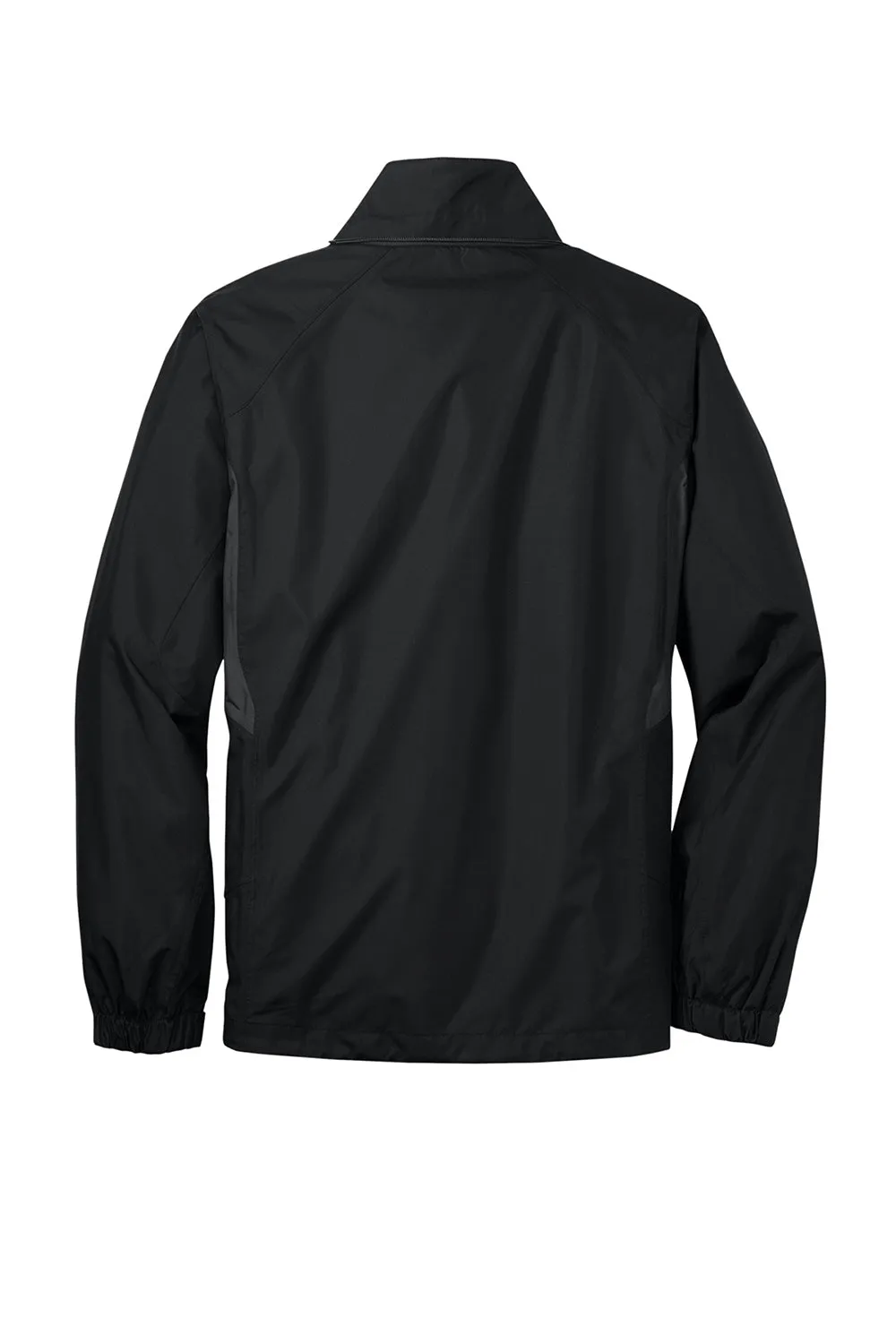 Eddie Bauer Mens Waterproof Full Zip Hooded Jacket - Black  Exquisite Clothing Eddie-Bauer
