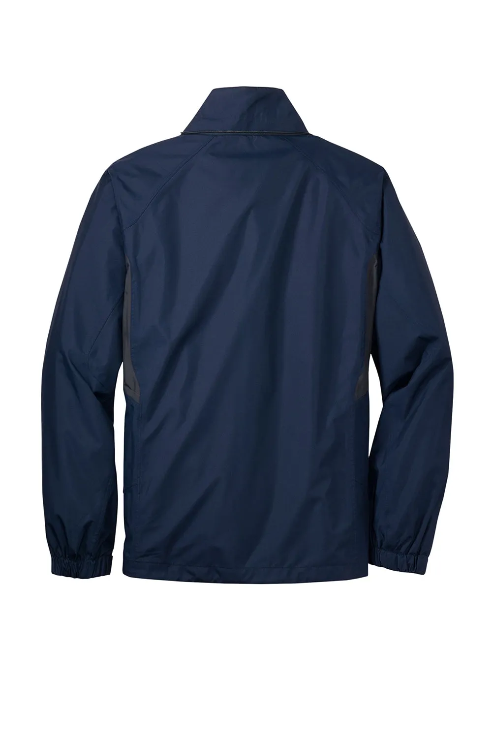 Eddie Bauer Mens Waterproof Full Zip Hooded Jacket - River Navy Blue  Exquisite Clothing Eddie-Bauer
