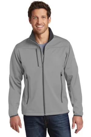 Eddie Bauer Mens Waterproof Full Zip Jacket - Chrome Grey