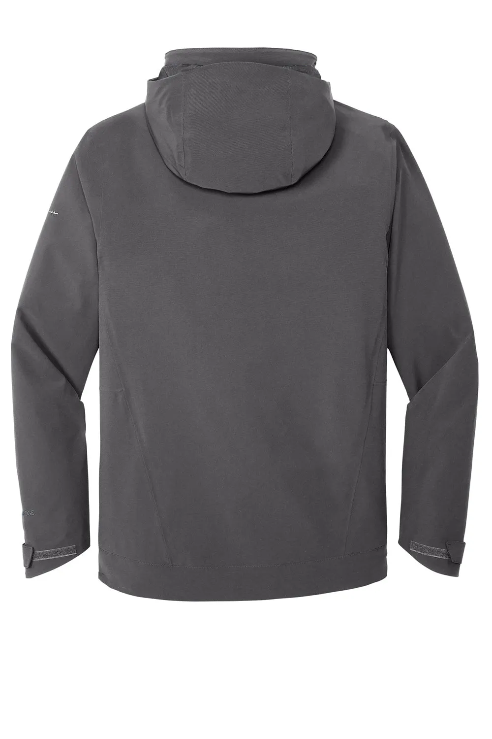 Eddie Bauer Mens WeatherEdge 3-in-1 Water Resistant Full Zip Hooded Jacket - Steel Grey/Metal Grey  Exquisite Clothing Eddie-Bauer