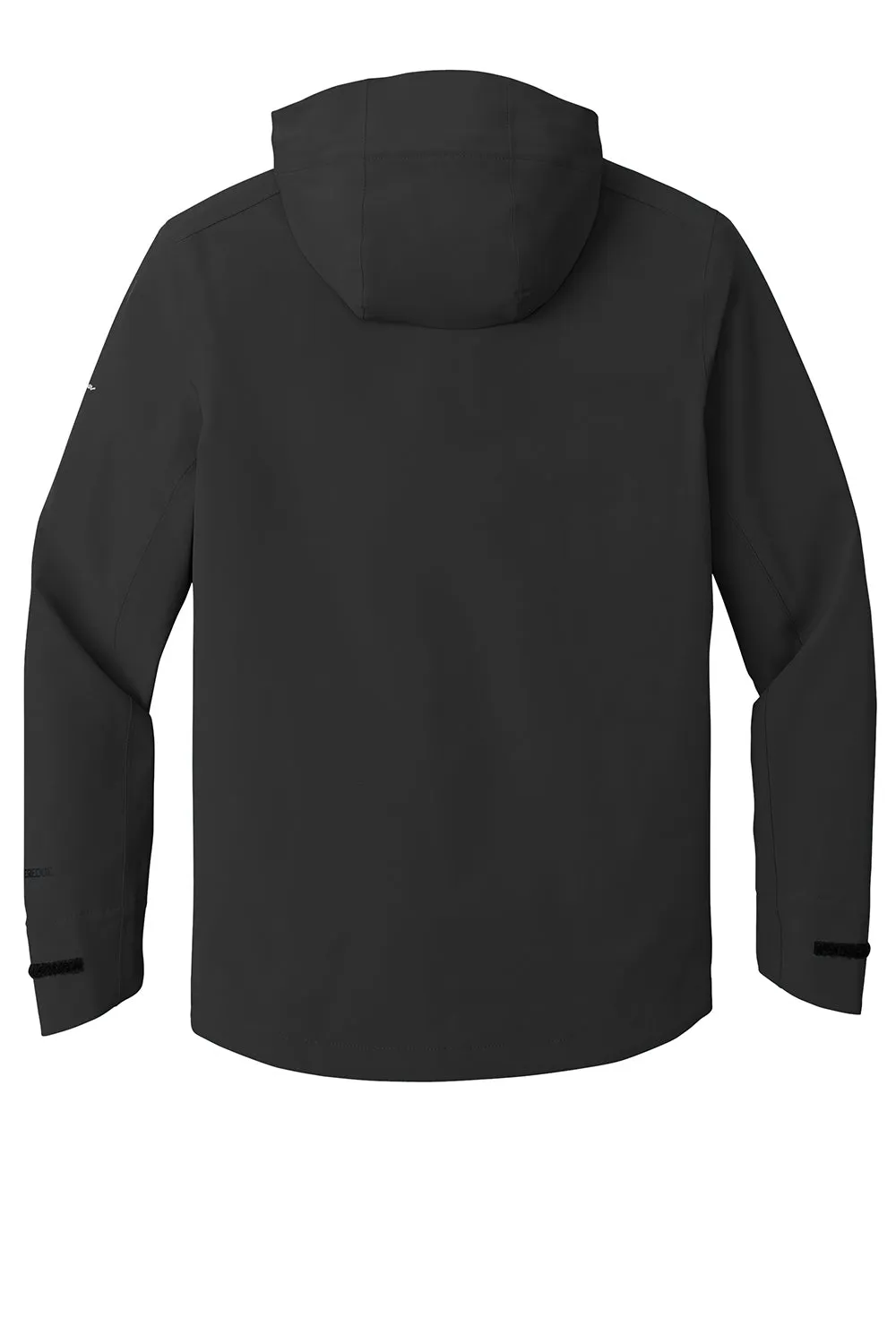 Eddie Bauer Mens WeatherEdge Plus Waterproof Full Zip Hooded Jacket - Deep Black  Exquisite Clothing Eddie-Bauer
