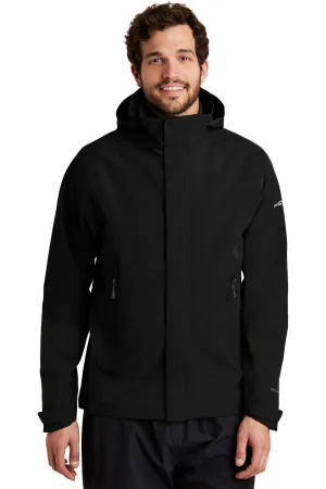 Eddie Bauer Mens WeatherEdge Waterproof Full Zip Hooded Jacket - Black