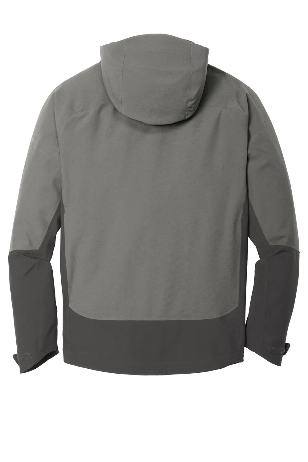 Eddie Bauer Mens WeatherEdge Waterproof Full Zip Hooded Jacket - Metal Grey  Exquisite Clothing Eddie-Bauer