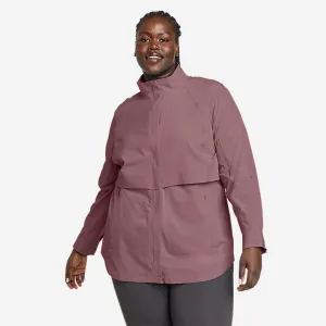 Eddie Bauer Plus Size Women's Departure Lightweight Jacket - Dusty Violet Eddie Bauer
