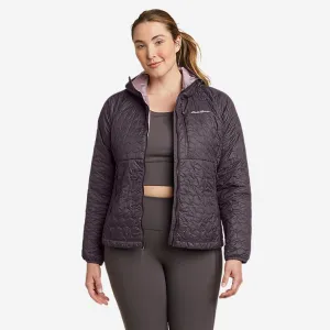 Eddie Bauer Women's Astrolite Hooded Jacket - Aubergine Eddie Bauer