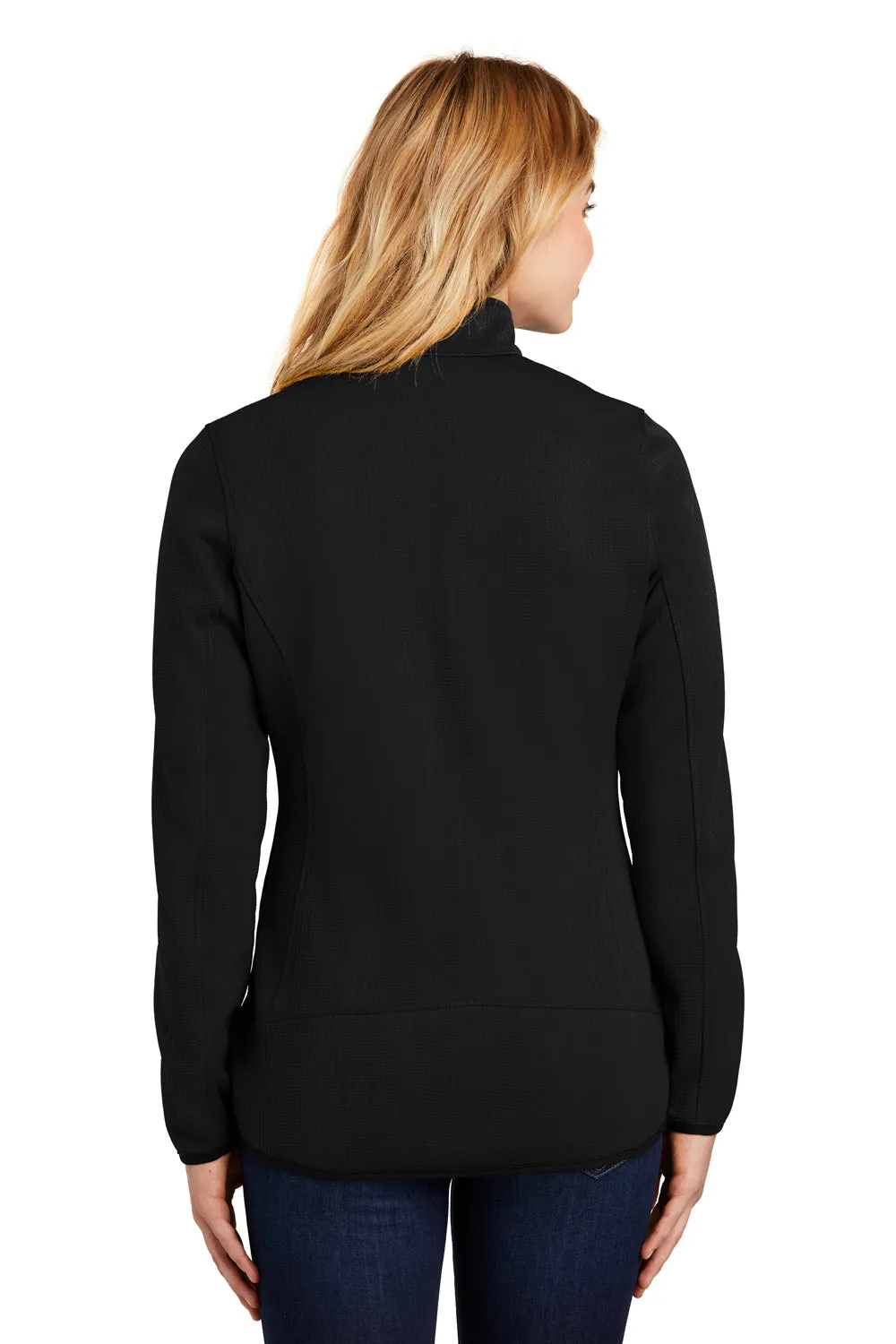 Eddie Bauer Womens Dash Pill Resistant Full Zip Jacket - Black