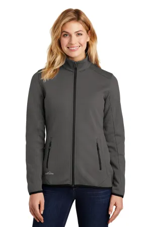 Eddie Bauer Womens Dash Pill Resistant Full Zip Jacket - Steel Grey  Exquisite Clothing Eddie-Bauer