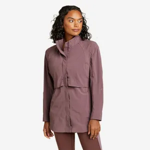 Eddie Bauer Women's Departure Lightweight Jacket - Dusty Violet Eddie Bauer