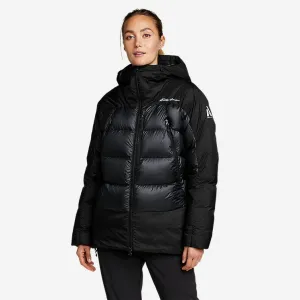 Eddie Bauer Women's Downclime Alpine Parka Jacket - Black Eddie Bauer