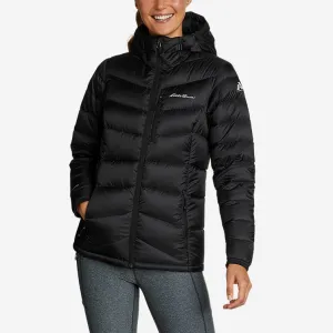 Eddie Bauer Women's Downlight 2.0 Hooded Puffer Jacket - Black Eddie Bauer