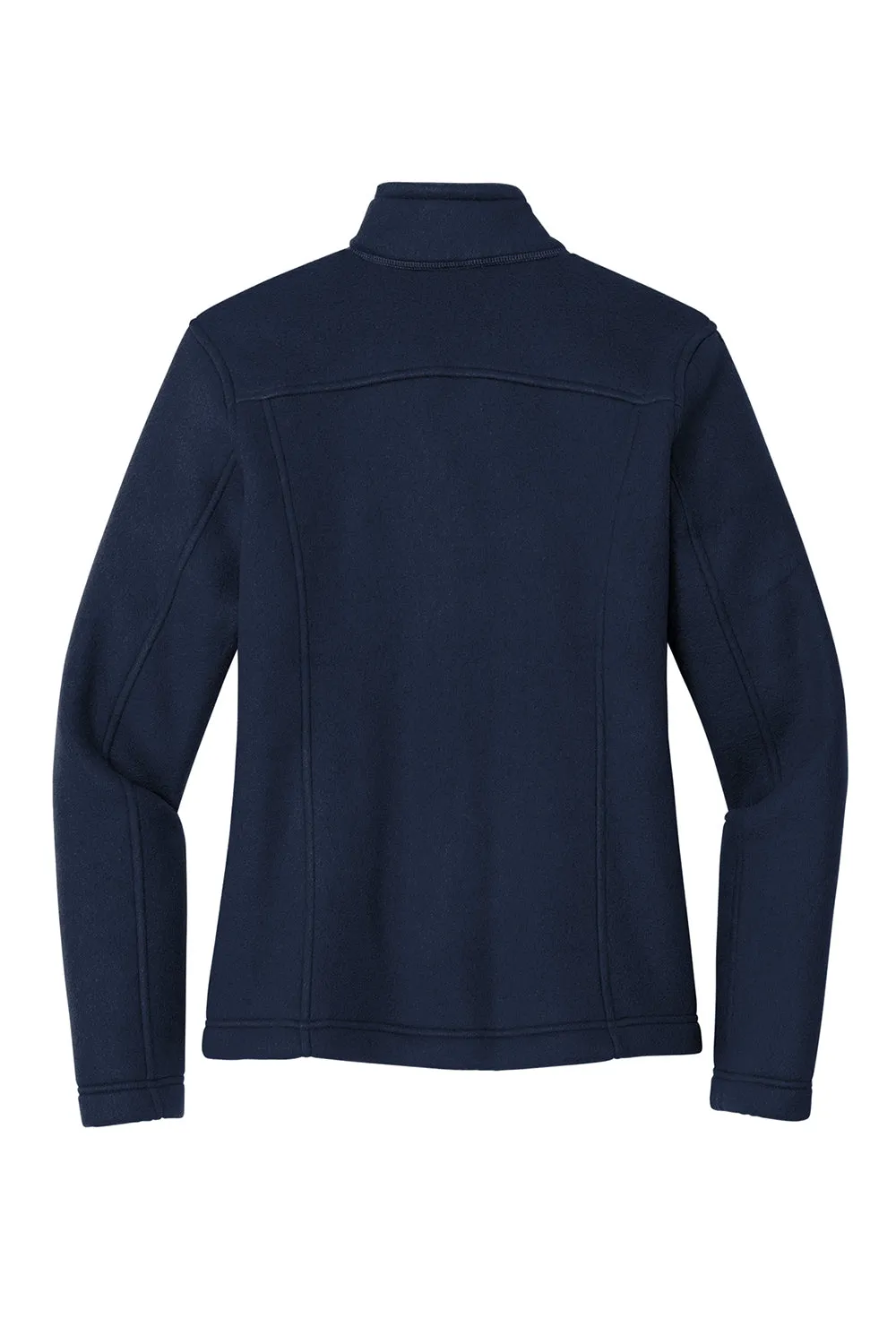 Eddie Bauer Womens Full Zip Fleece Jacket - River Navy Blue  Exquisite Clothing Eddie-Bauer