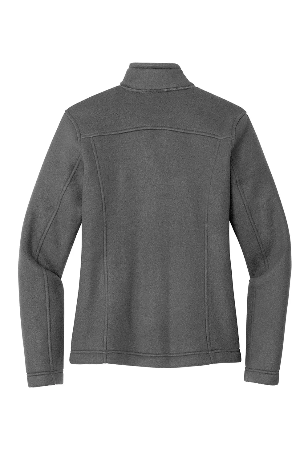 Eddie Bauer Womens Full Zip Fleece Jacket - Steel Grey  Exquisite Clothing Eddie-Bauer