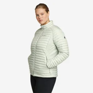 Eddie Bauer Women's MicroTherm 2.0 Down Puffer Jacket - Light Green Eddie Bauer