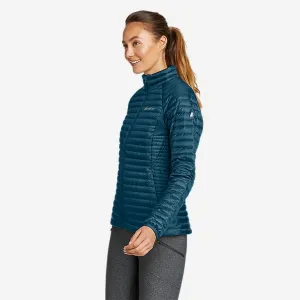 Eddie Bauer Women's MicroTherm 2.0 Down Puffer Jacket - Teal Eddie Bauer