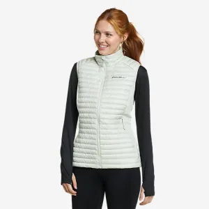 Eddie Bauer Women's MicroTherm 2.0 Down Vest - Light Green Eddie Bauer