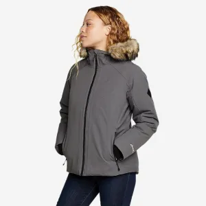 Eddie Bauer Women's Olympia Waterproof Down Jacket - Cinder Eddie Bauer