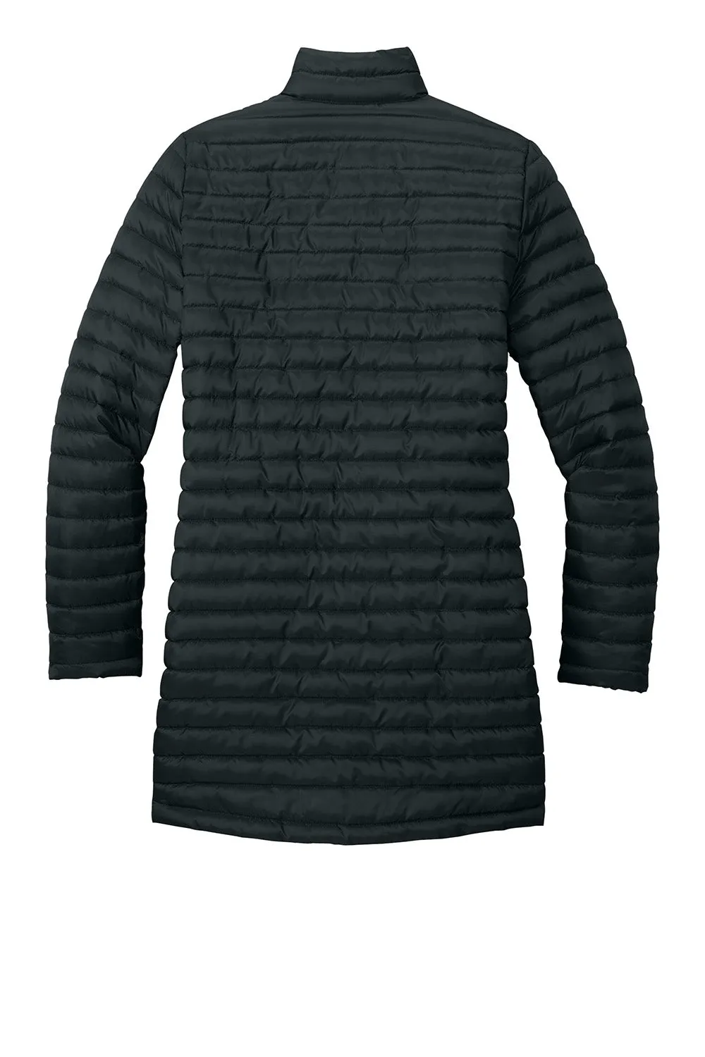 Eddie Bauer Womens Packable Quilted Water Resistant Full Zip Jacket - Black  Exquisite Clothing Eddie-Bauer