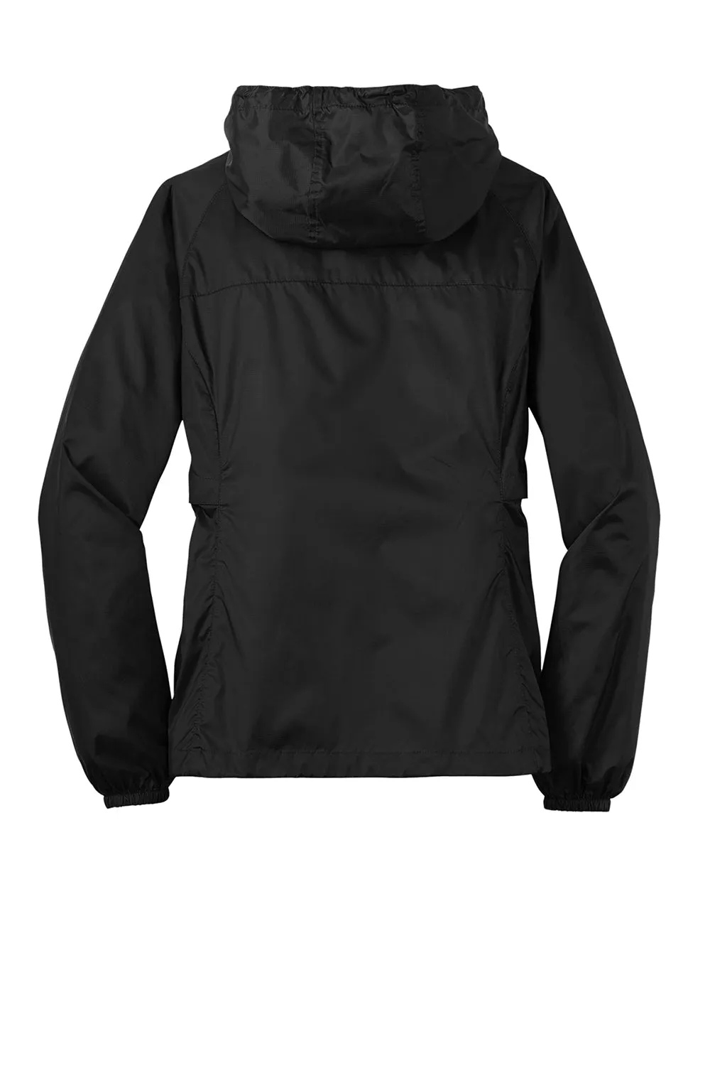 Eddie Bauer Womens Packable Wind Resistant Full Zip Hooded Jacket - Black  Exquisite Clothing Eddie-Bauer