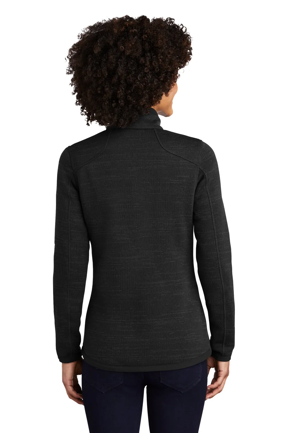 Eddie Bauer Womens Pill Resistant Fleece Full Zip Jacket - Black  Exquisite Clothing Eddie-Bauer