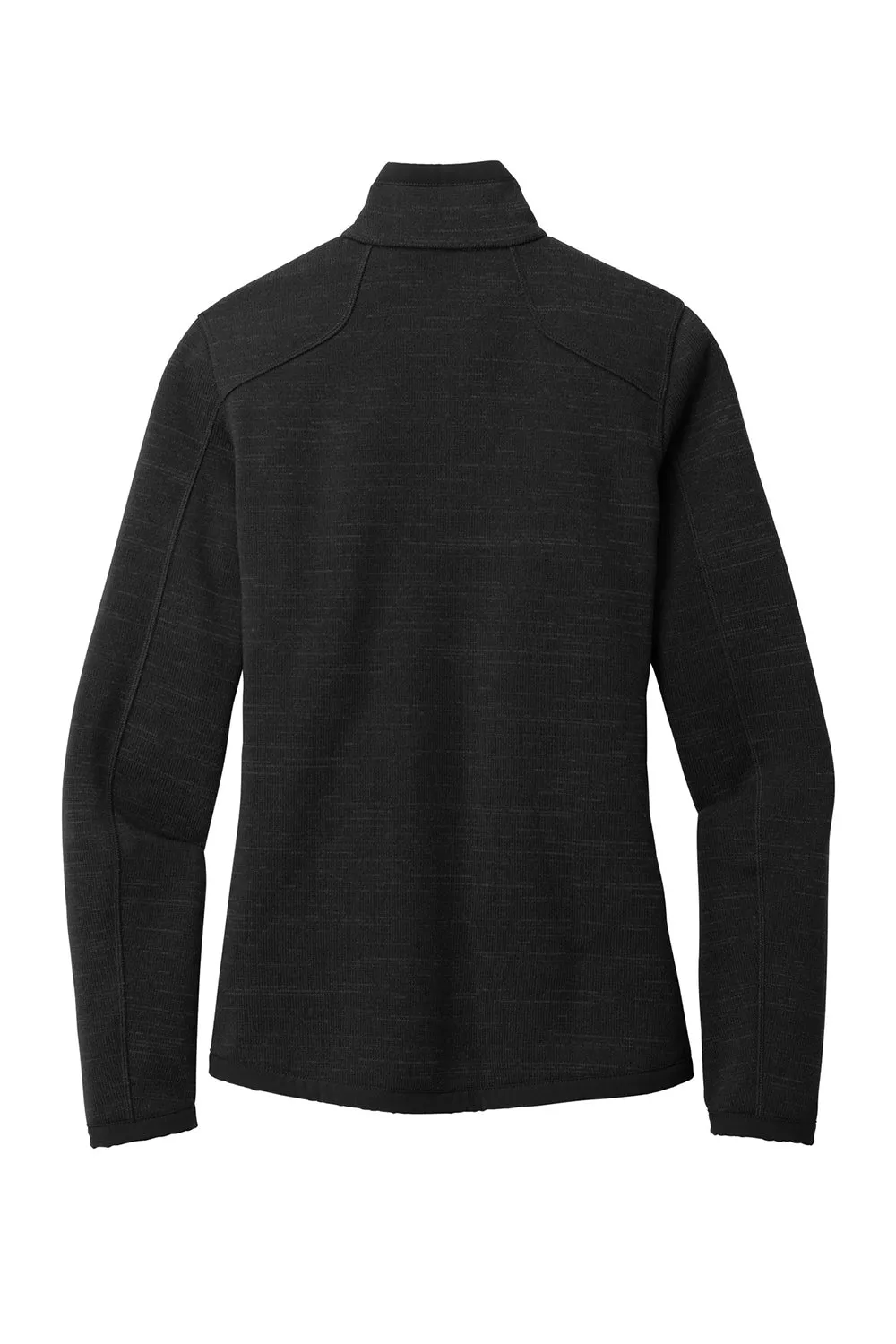 Eddie Bauer Womens Pill Resistant Fleece Full Zip Jacket - Black  Exquisite Clothing Eddie-Bauer