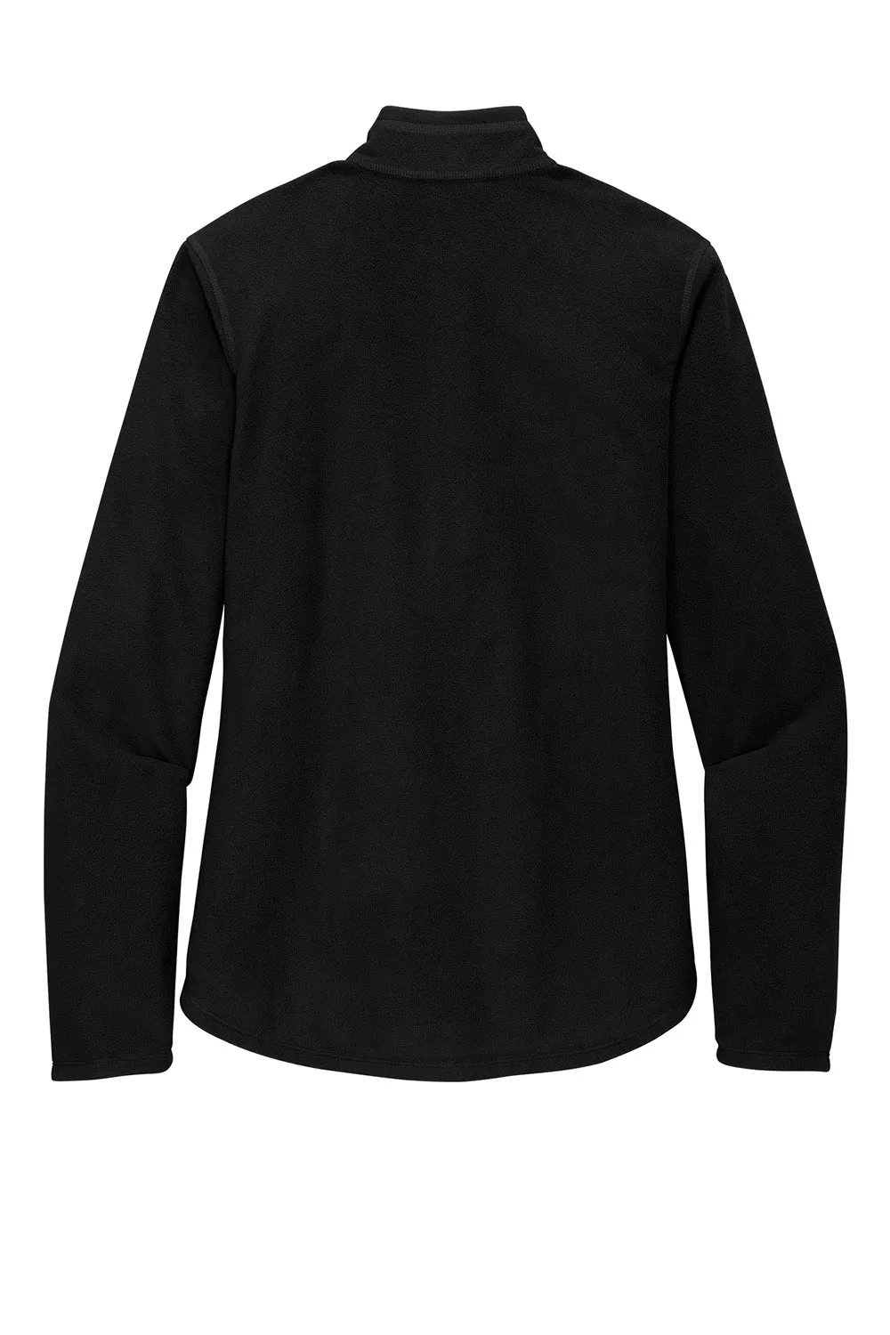 Eddie Bauer Womens Pill Resistant Microfleece 1/4 Zip Jacket - Black  Exquisite Clothing Eddie-Bauer
