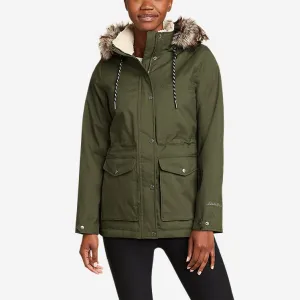Eddie Bauer Women's Riley Insulated Jacket - Dark Green Eddie Bauer