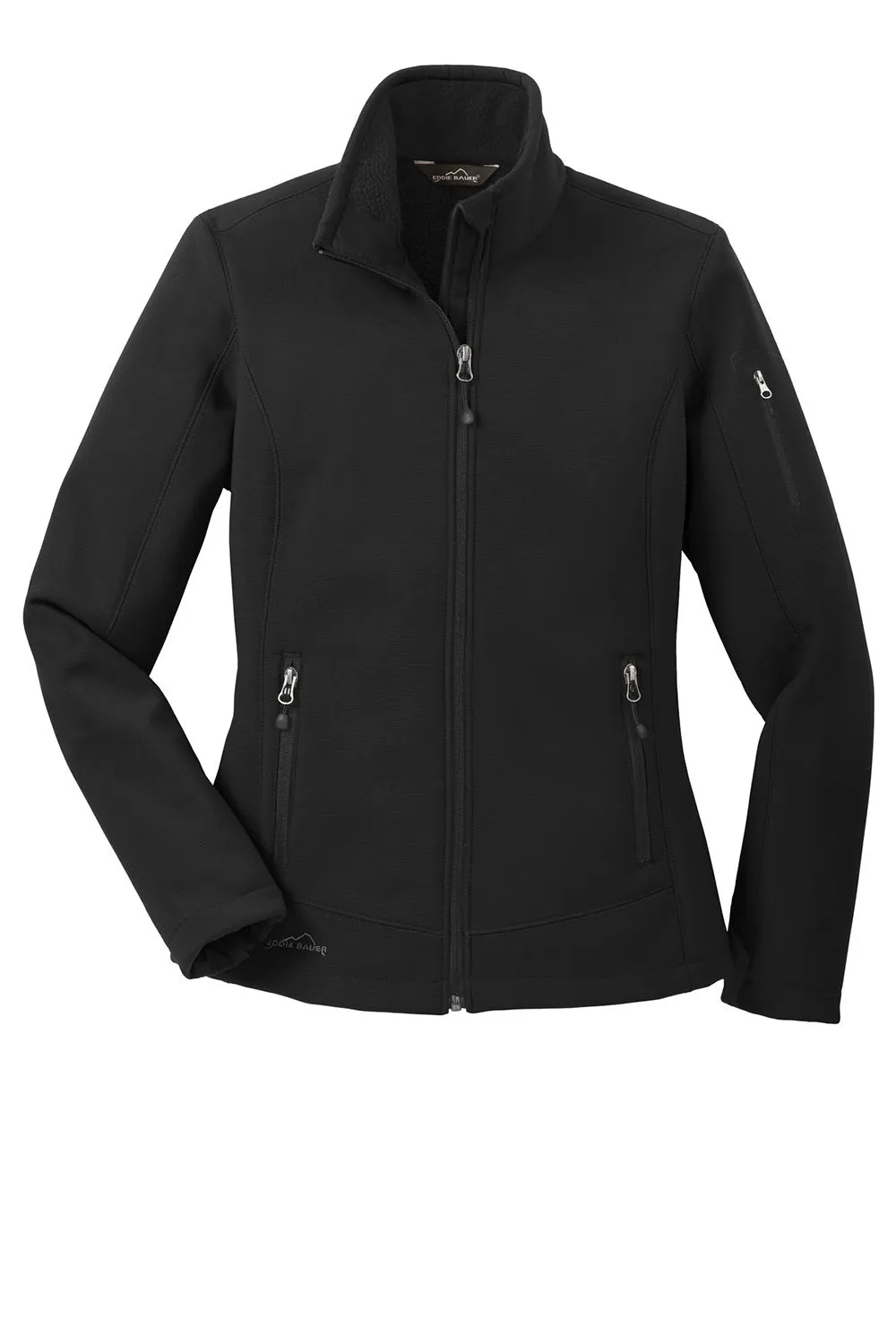 Eddie Bauer Womens Rugged Water Resistant Full Zip Jacket - Black  Exquisite Clothing Eddie-Bauer