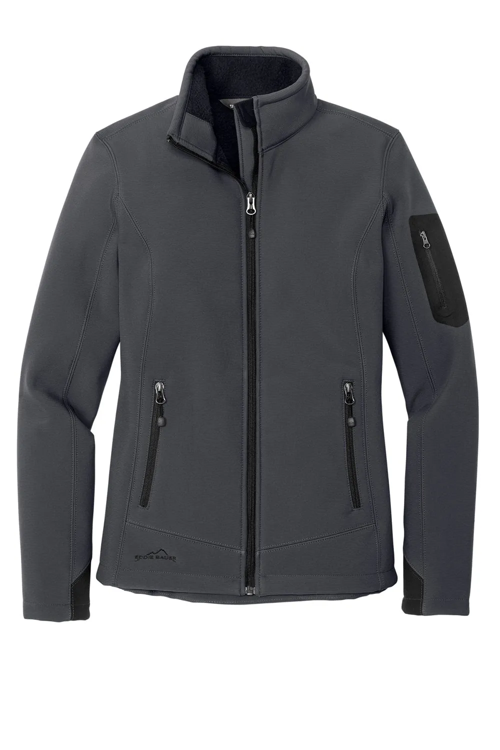 Eddie Bauer Womens Rugged Water Resistant Full Zip Jacket - Steel Grey  Exquisite Clothing Eddie-Bauer