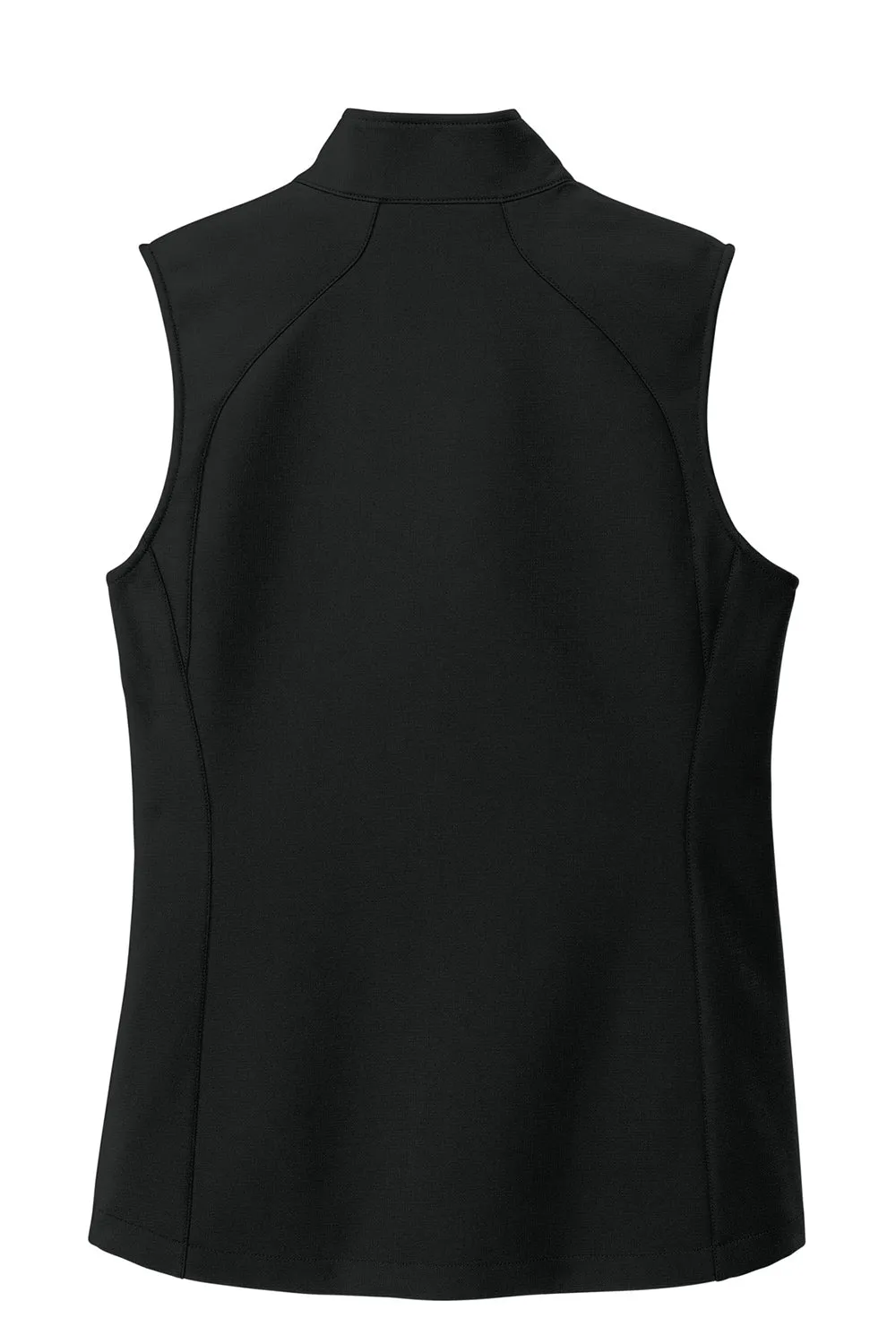 Eddie Bauer Womens Stretch Soft Shell Full Zip Vest - Deep Black  Exquisite Clothing Eddie-Bauer
