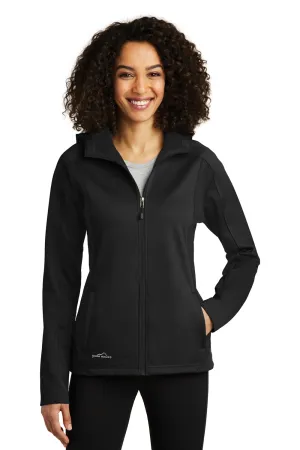 Eddie Bauer Womens Trail Water Resistant Full Zip Hooded Jacket - Black  Exquisite Clothing Eddie-Bauer