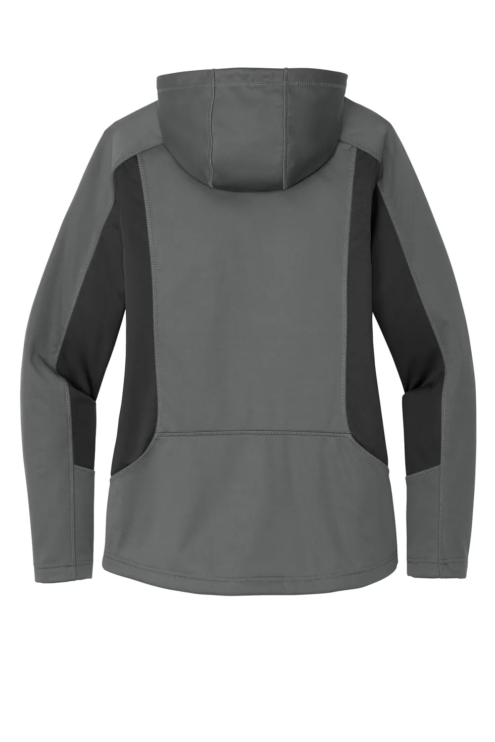Eddie Bauer Womens Trail Water Resistant Full Zip Hooded Jacket - Metal Grey  Exquisite Clothing Eddie-Bauer