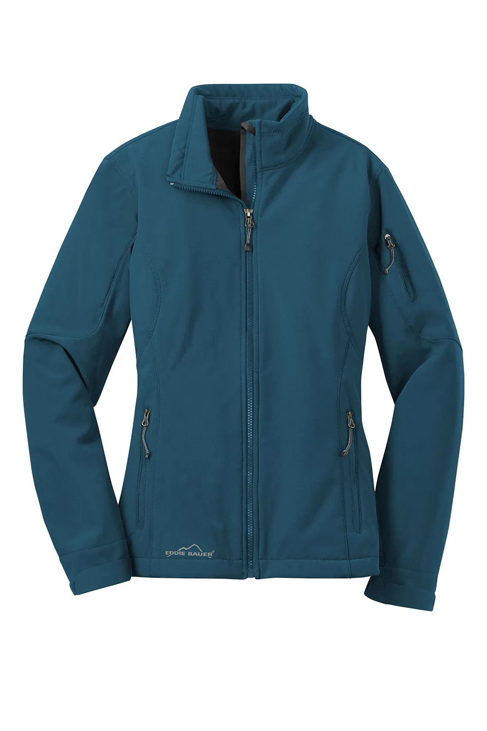 Eddie Bauer Womens Water Resistant Full Zip Jacket - Dark Adriatic Blue  Exquisite Clothing Eddie-Bauer