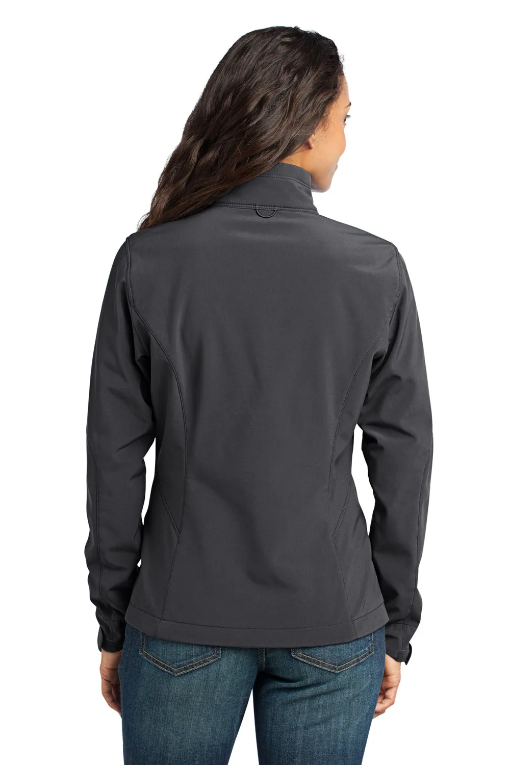 Eddie Bauer Womens Water Resistant Full Zip Jacket - Steel Grey  Exquisite Clothing Eddie-Bauer