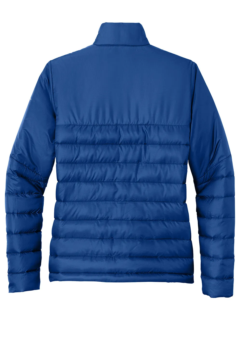 Eddie Bauer Womens Water Resistant Quilted Full Zip Jacket - Cobalt Blue  Exquisite Clothing Eddie-Bauer