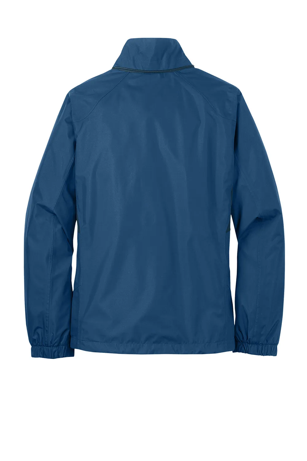 Eddie Bauer Womens Waterproof Full Zip Hooded Jacket - Deep Sea Blue  Exquisite Clothing Eddie-Bauer