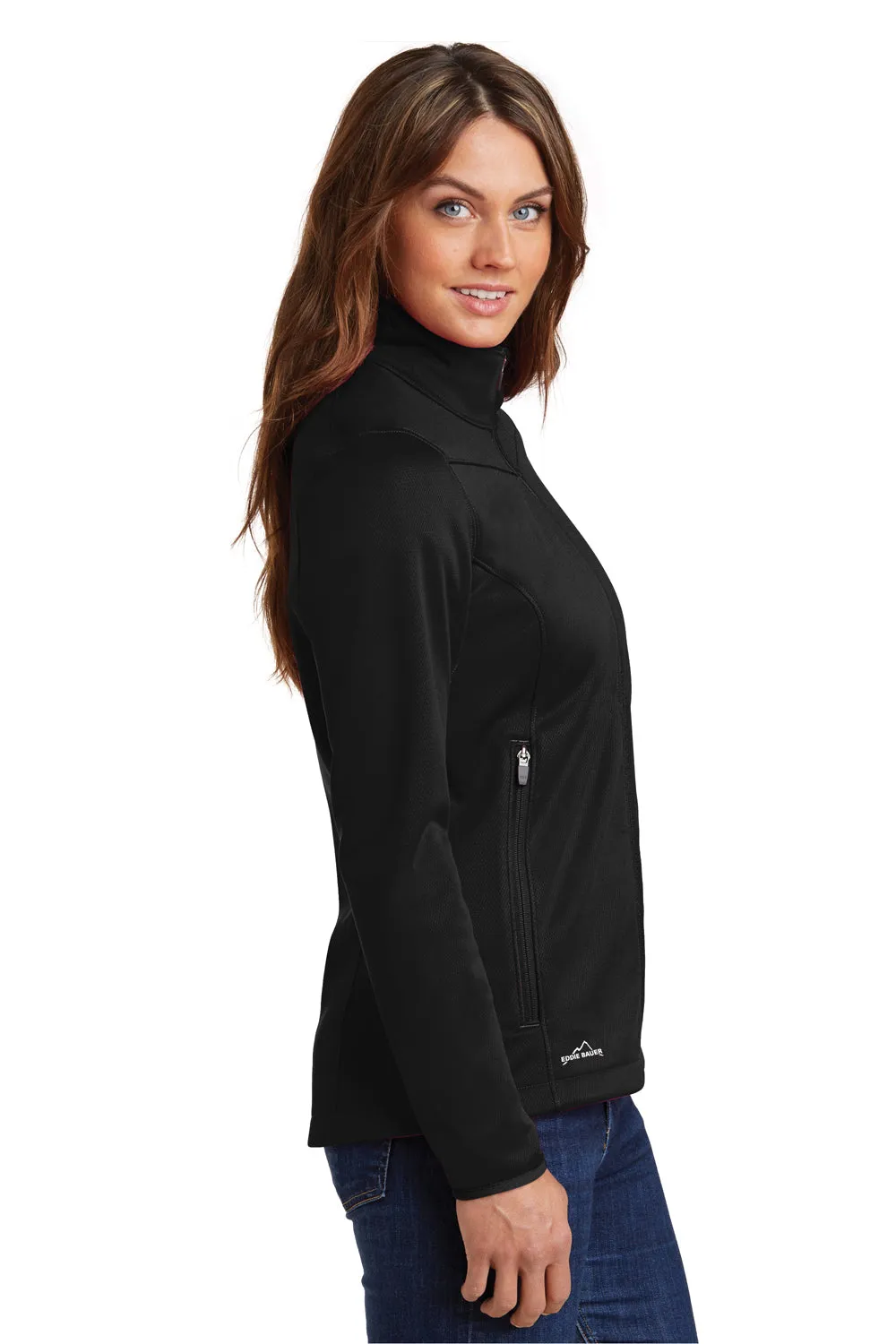 Eddie Bauer Womens Waterproof Full Zip Jacket - Black