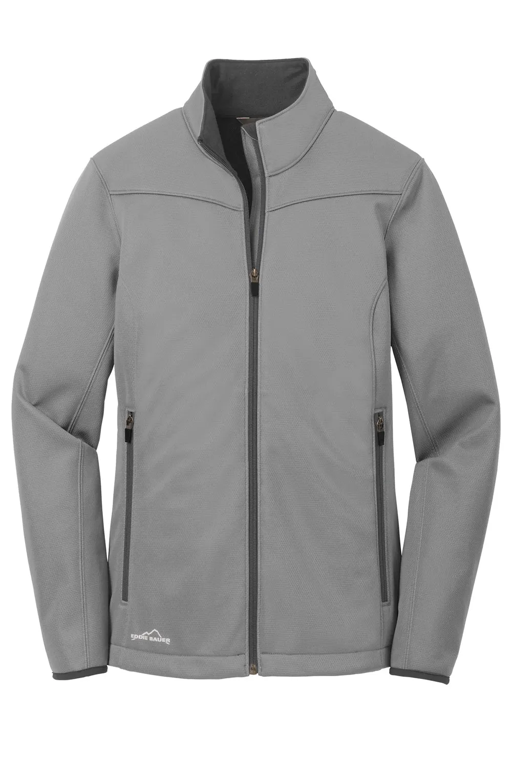 Eddie Bauer Womens Waterproof Full Zip Jacket - Chrome Grey  Exquisite Clothing Eddie-Bauer