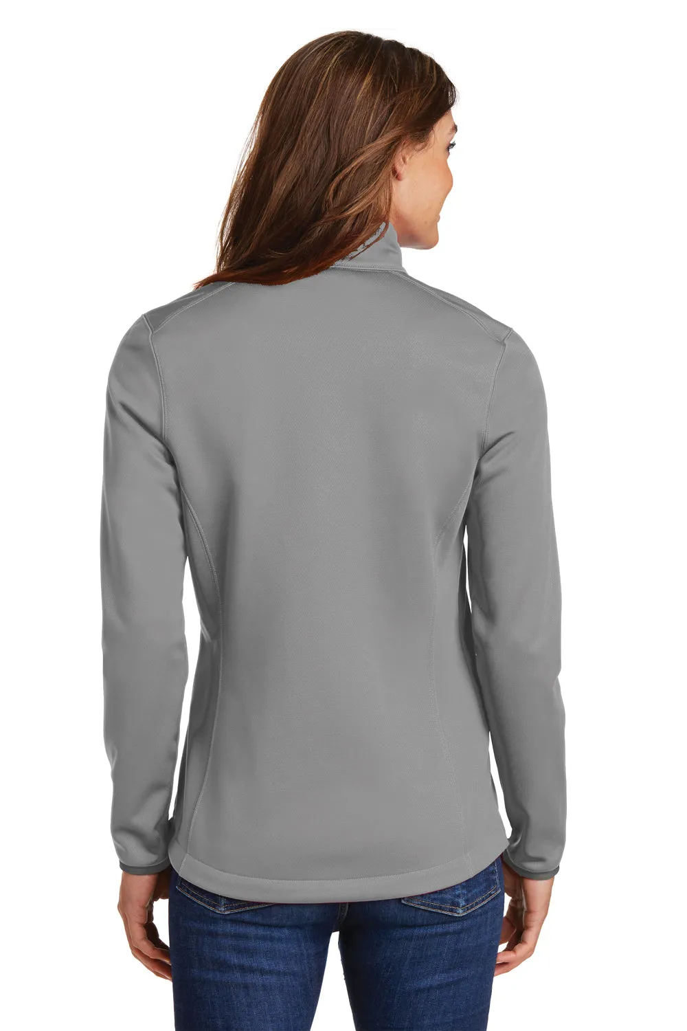 Eddie Bauer Womens Waterproof Full Zip Jacket - Chrome Grey  Exquisite Clothing Eddie-Bauer