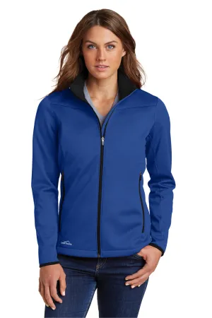 Eddie Bauer Womens Waterproof Full Zip Jacket - Cobalt Blue  Exquisite Clothing Eddie-Bauer