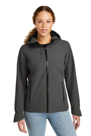 Eddie Bauer Womens WeatherEdge Plus Waterproof Full Zip Hooded Jacket - Iron Gate Grey  Exquisite Clothing Eddie-Bauer