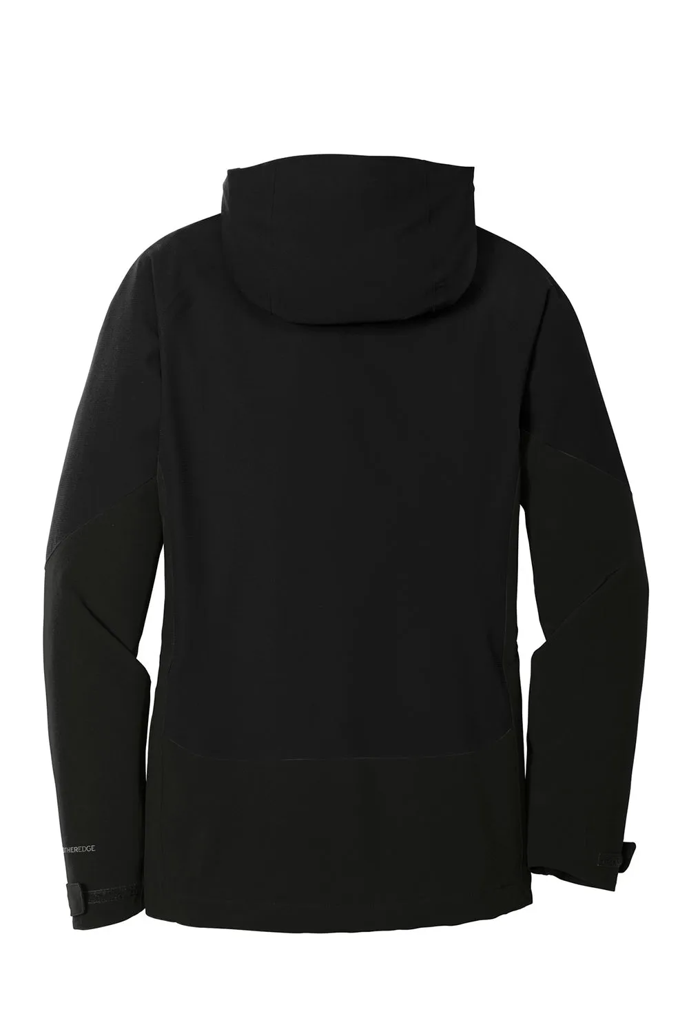 Eddie Bauer Womens WeatherEdge Waterproof Full Zip Hooded Jacket - Black  Exquisite Clothing Eddie-Bauer
