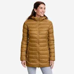 Eddie Bauer Women's Winter Coat CirrusLite Down Parka Jacket - Bronze Eddie Bauer