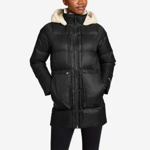 Eddie Bauer Women's Winter Coat Eastlake Down Parka Jacket - Black Eddie Bauer