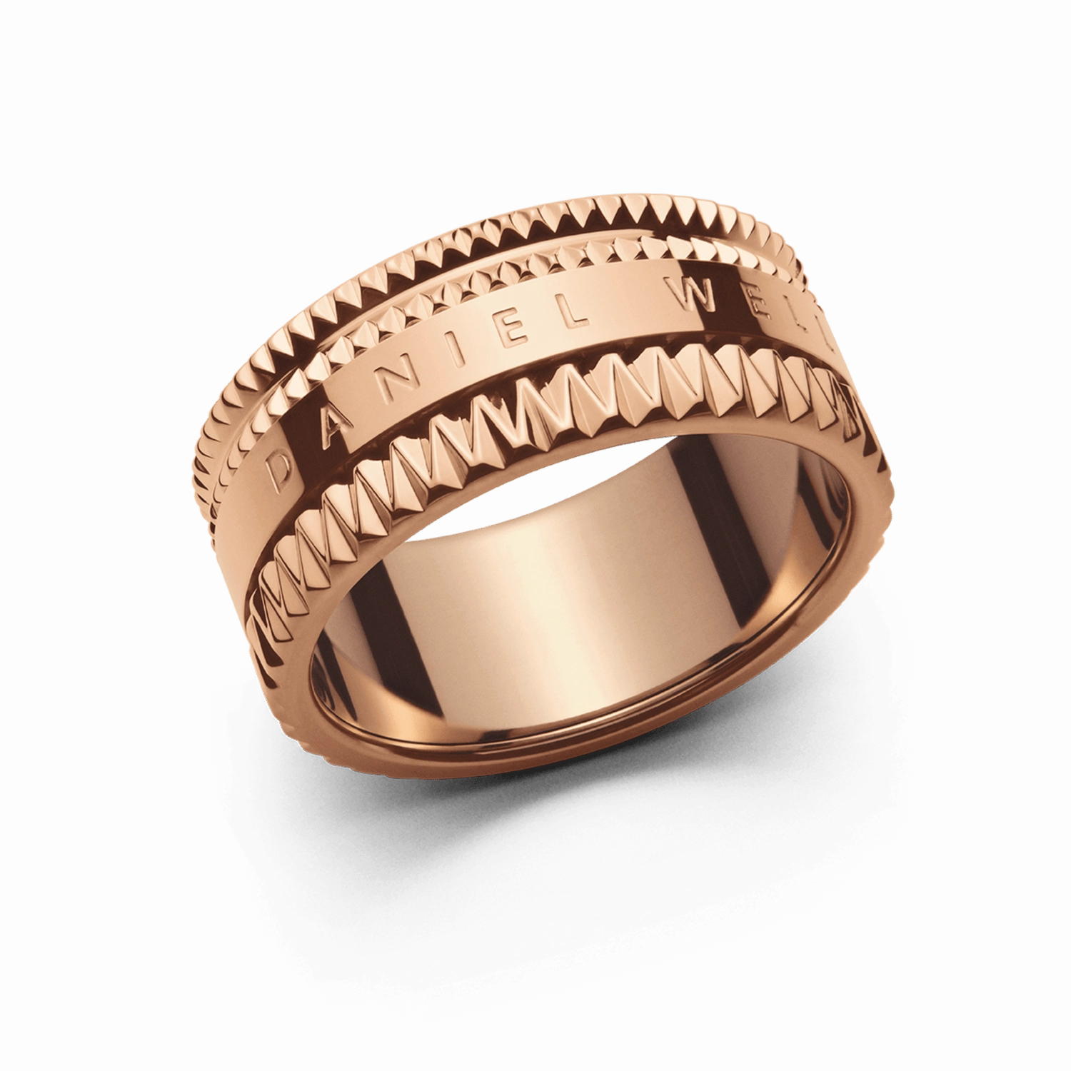 Elevation Rose Gold Ring