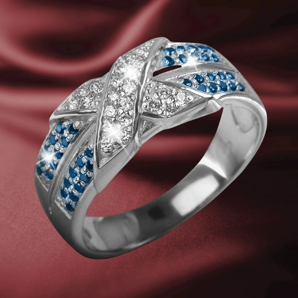 Embrace Rhodium Ring