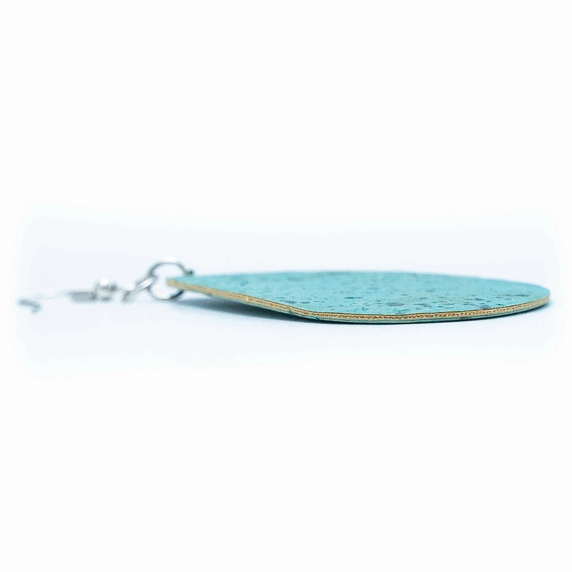 fabric handmade ladies earrings, stylish jewelry for women cork earringER-074-G