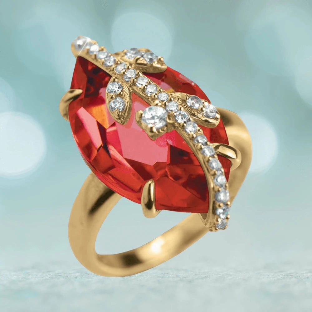 Fire Vine Ring