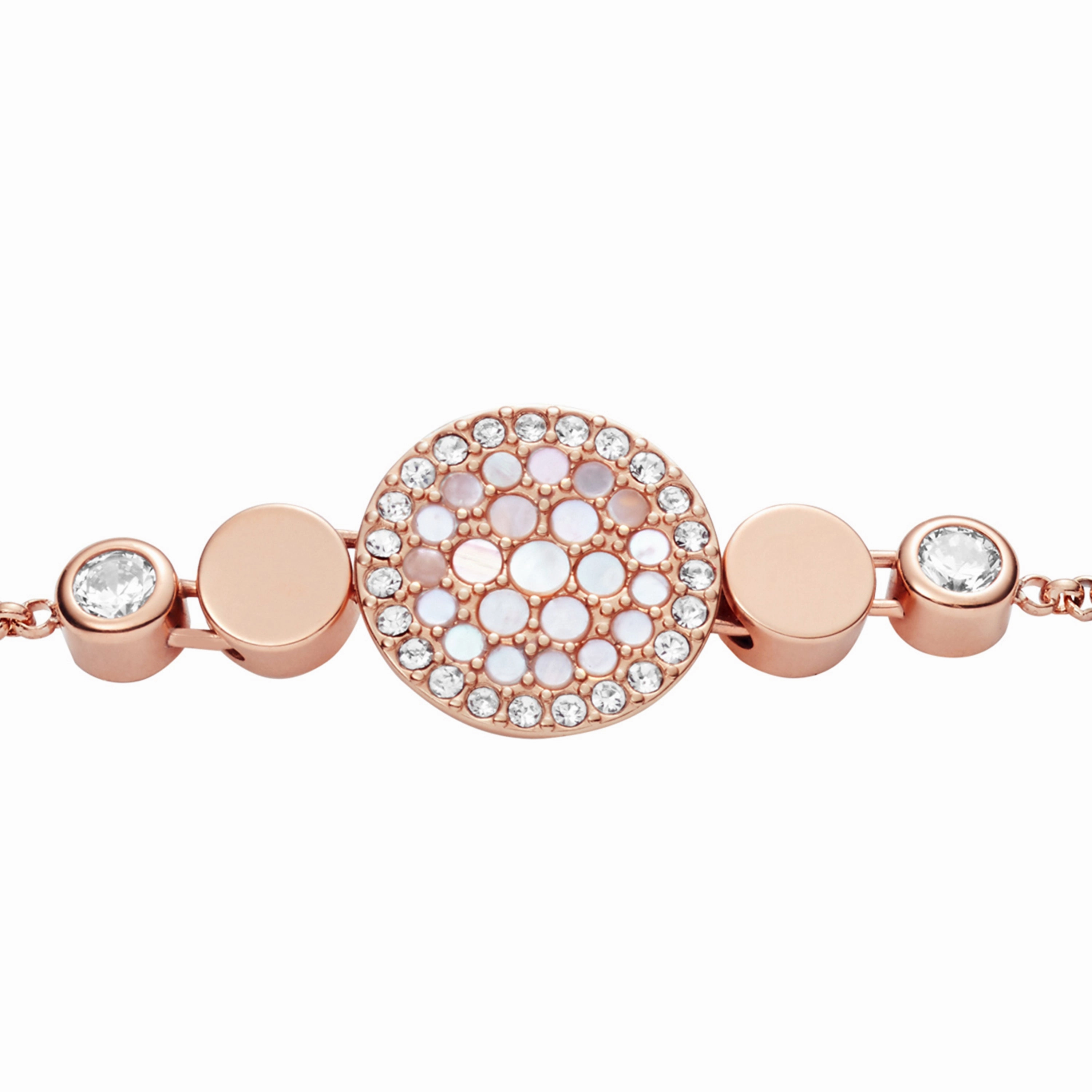 Fossil Mop Rose Gold Bracelet JF02905791
