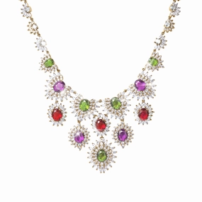 Glittering Fountain Necklace