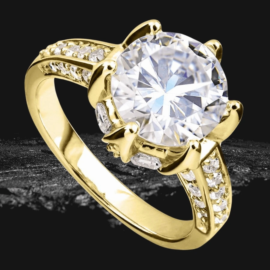 Gold Lotus Ring